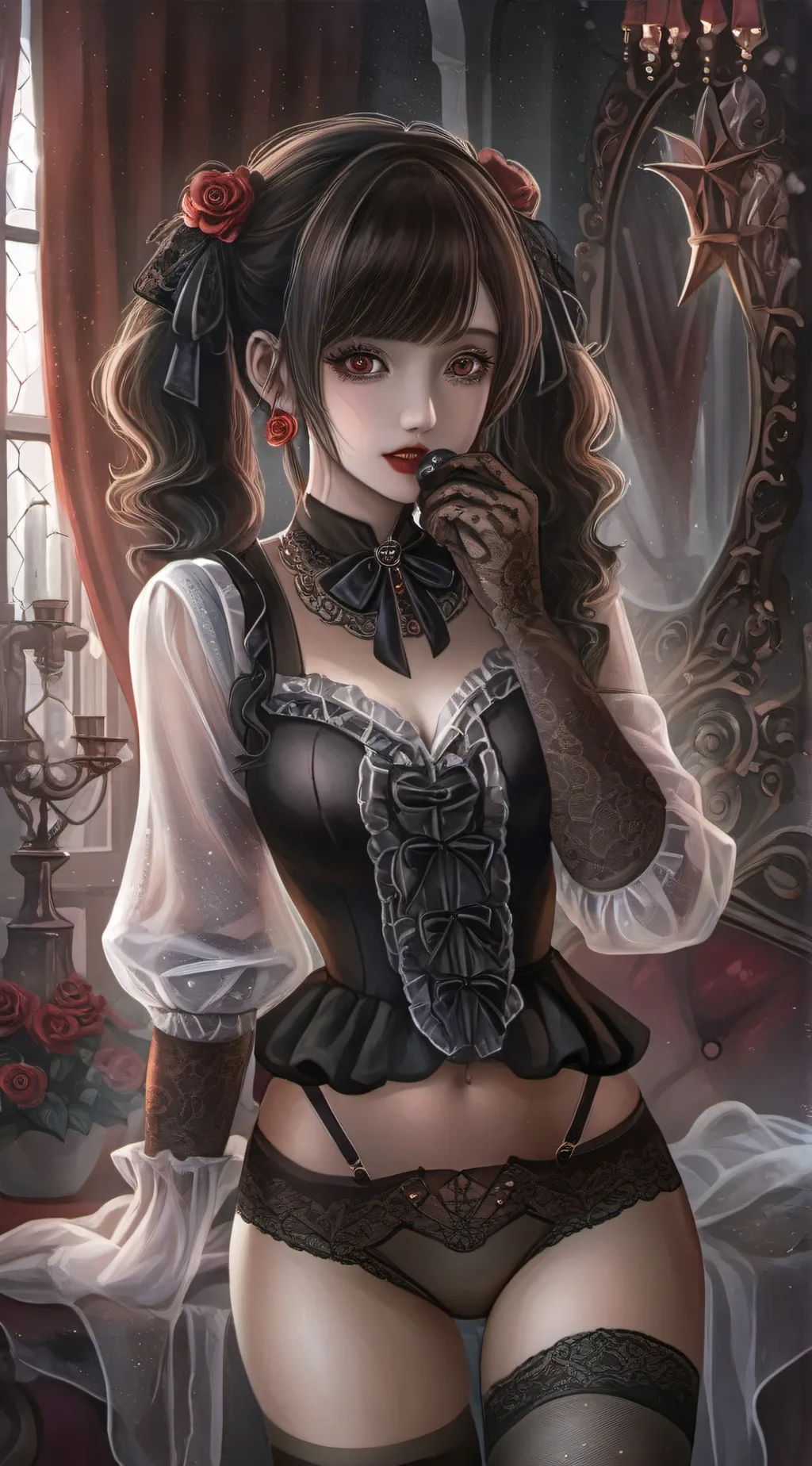 ai character: underwear poopgirl background