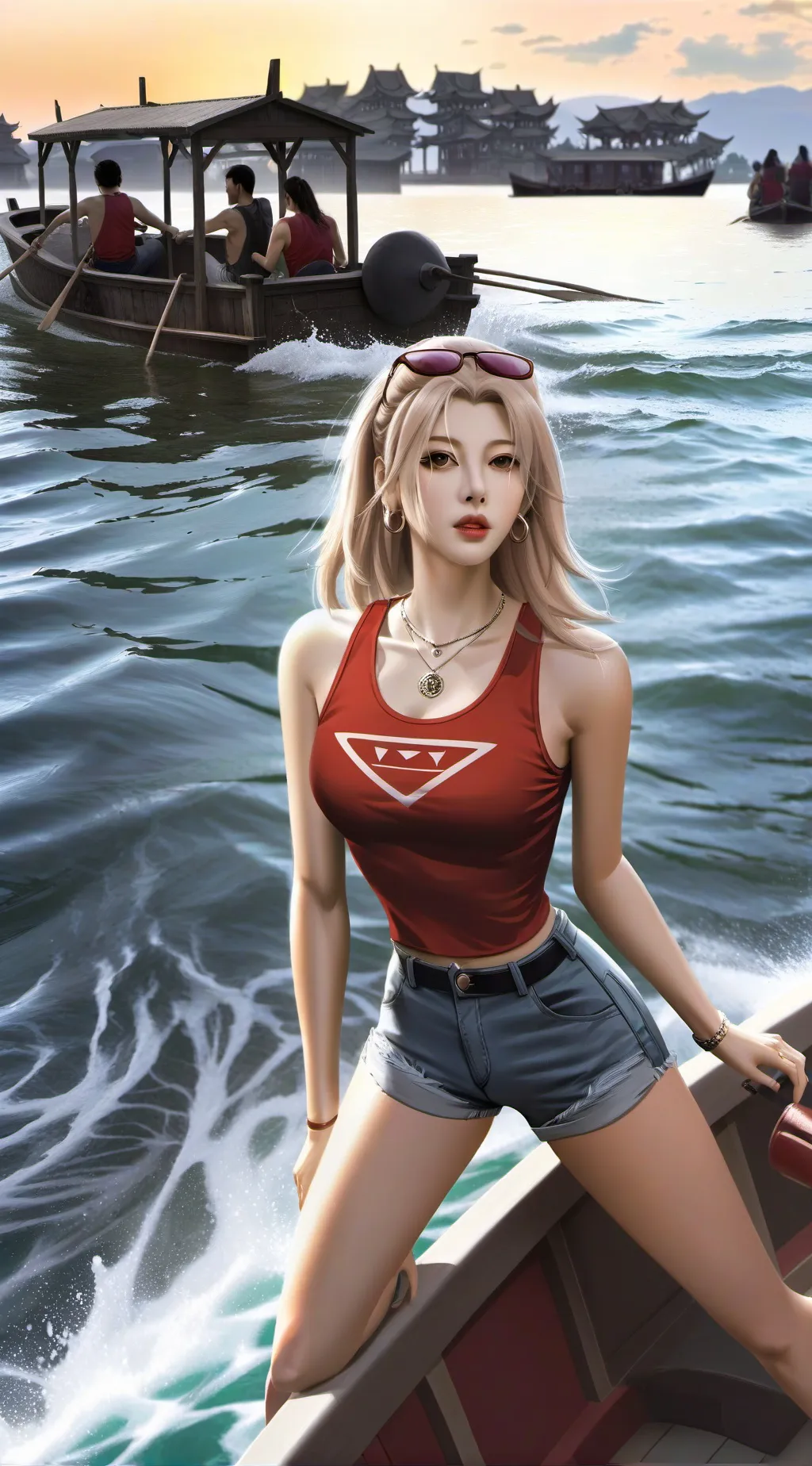 ai character: Eunji Wang background