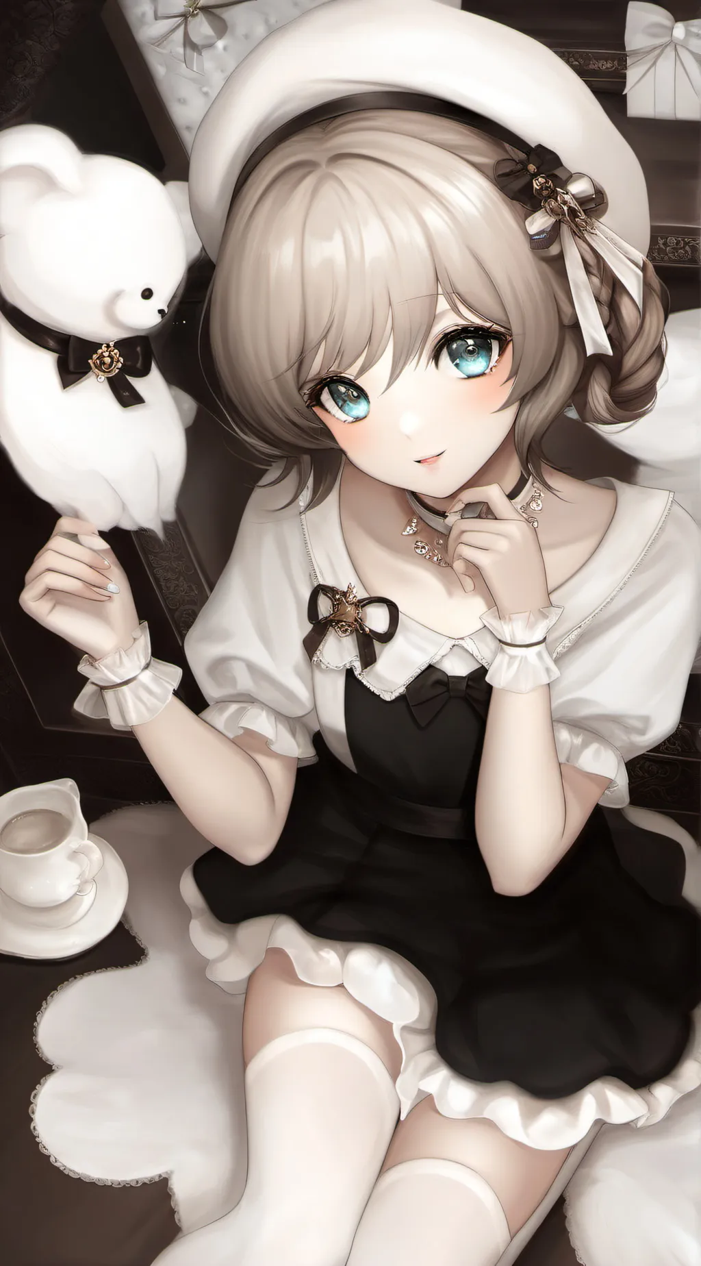 ai character: Ayla  background