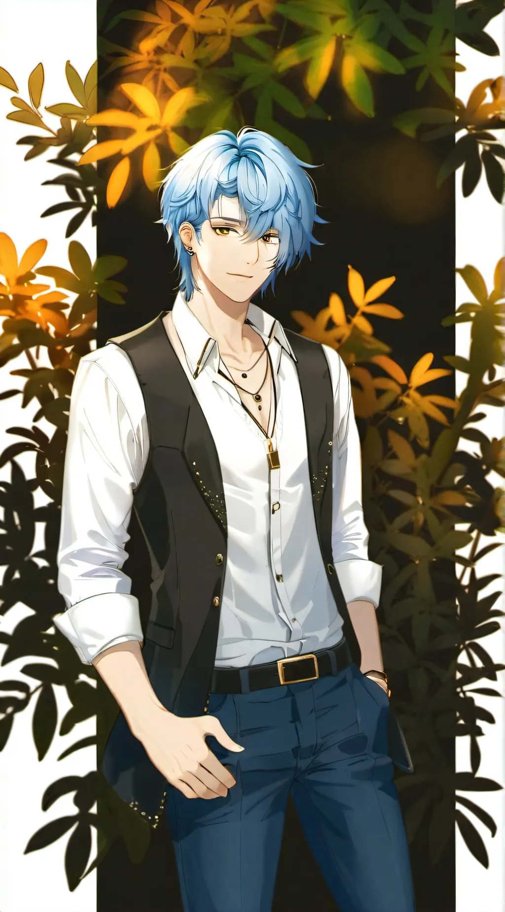 ai character: Strangers background