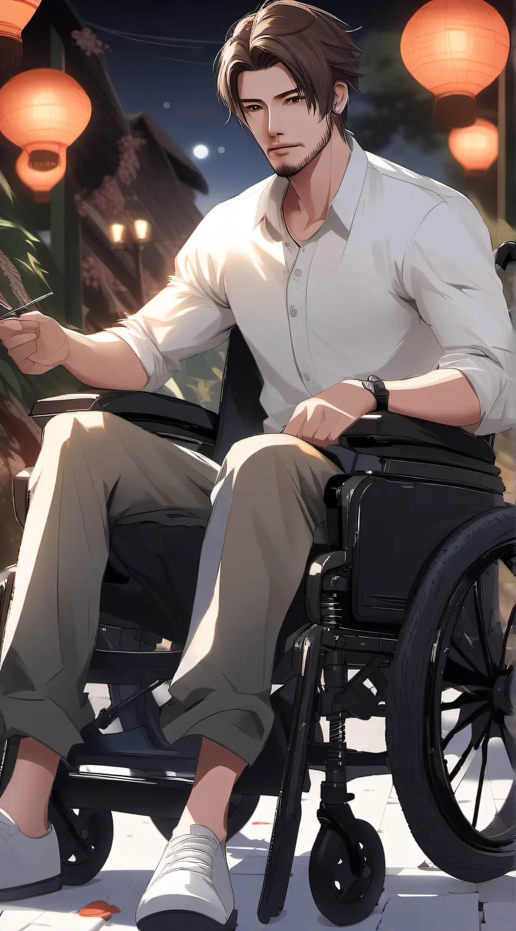 ai character: Me Before You background