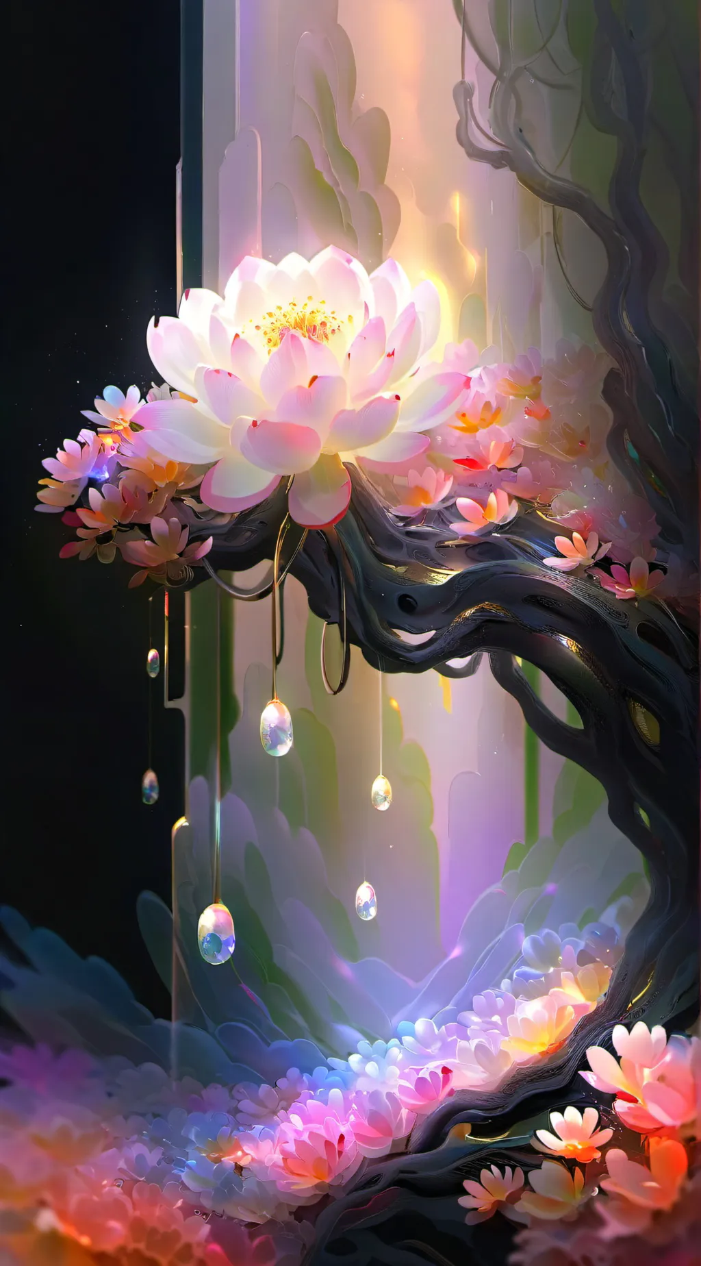 ai character: beauty  background