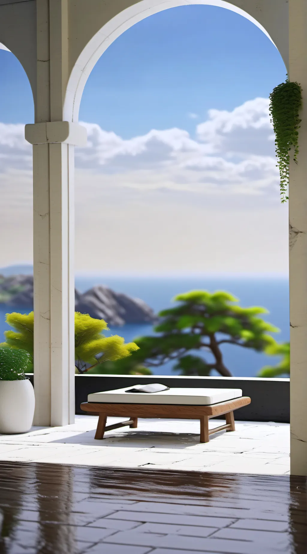 ai character: Aria background