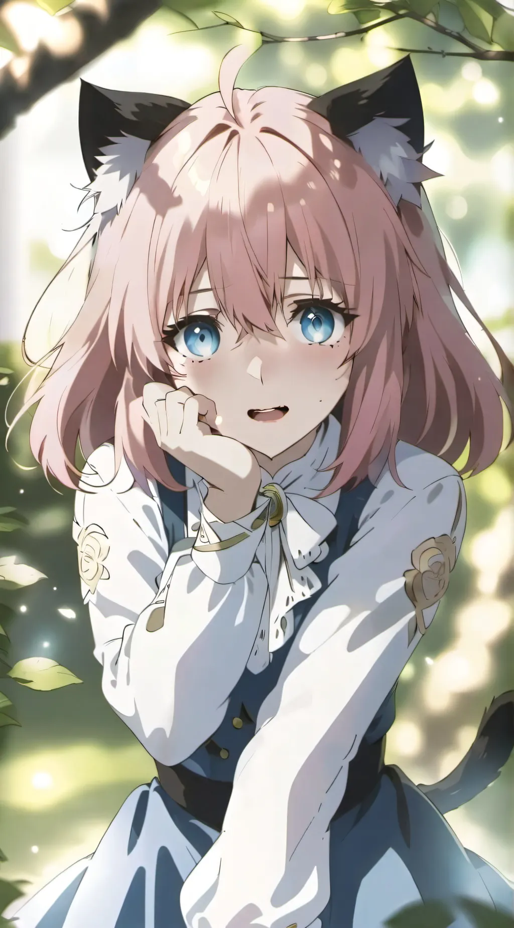 ai character: Crystal background