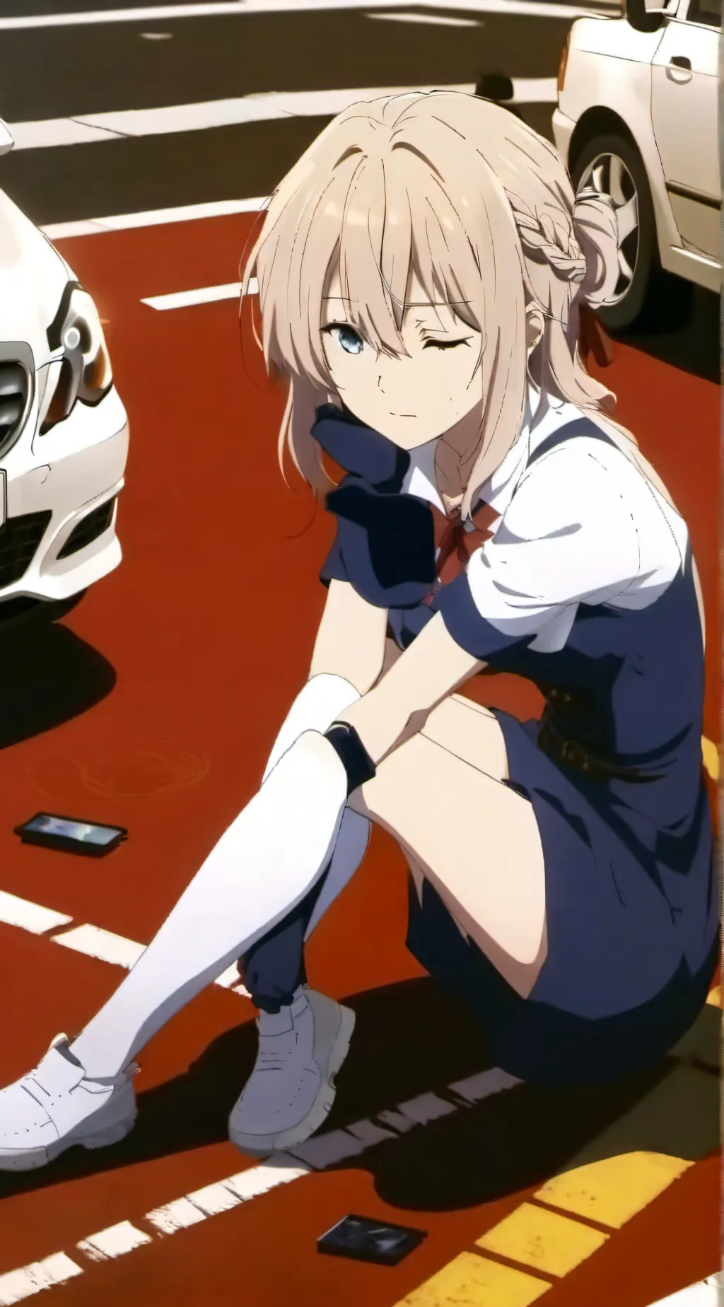 ai character: Marie background