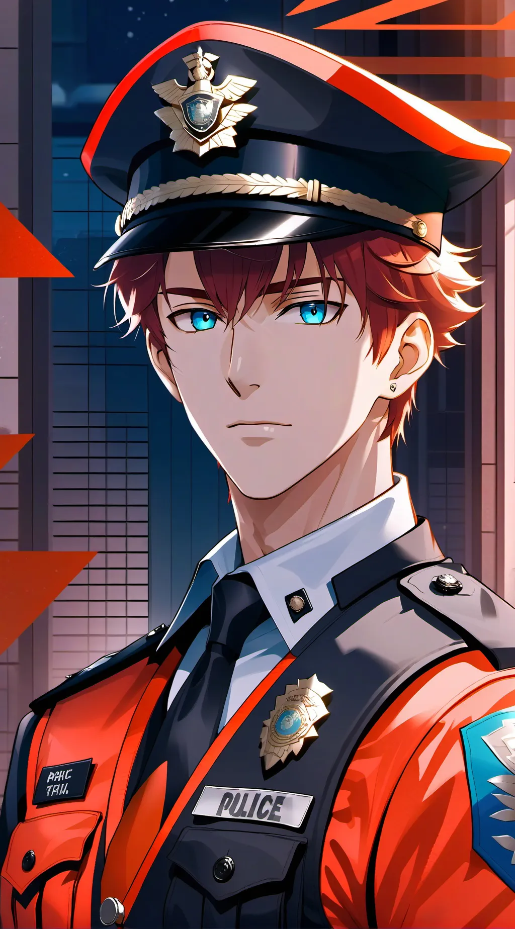ai character: Officer Paul James background
