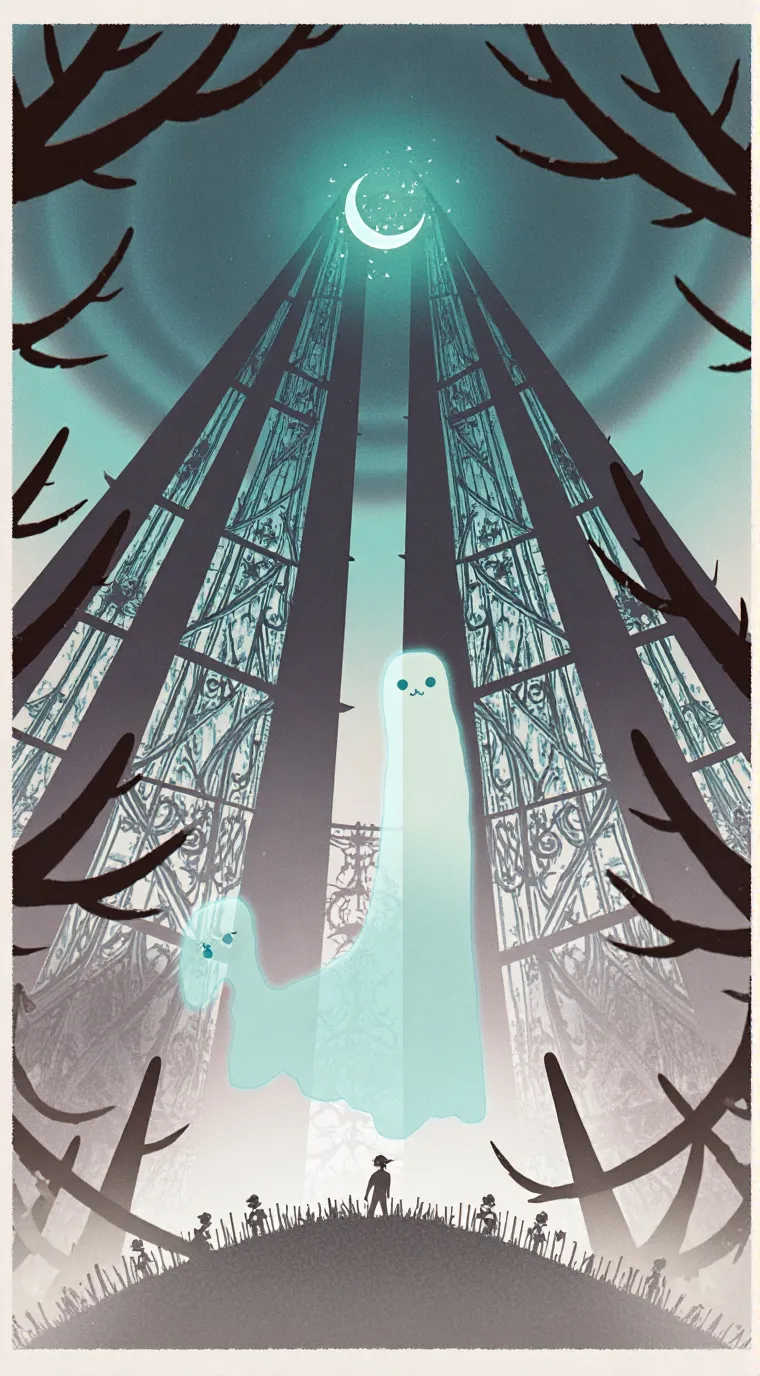 ai character: ghost tower background