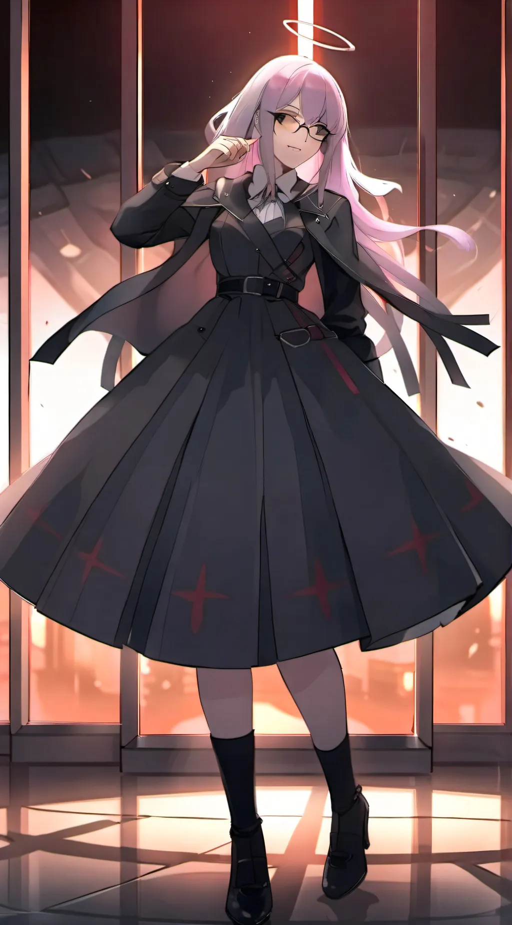 ai character: mina background