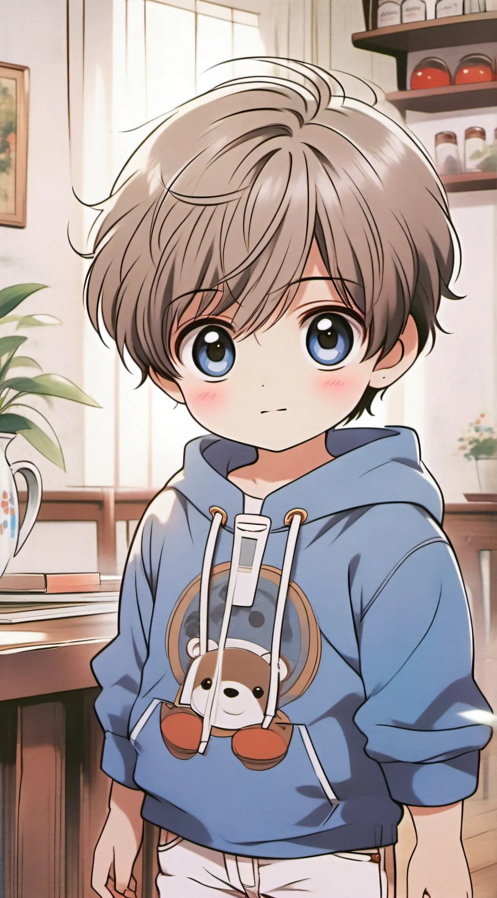 ai character: Leo background