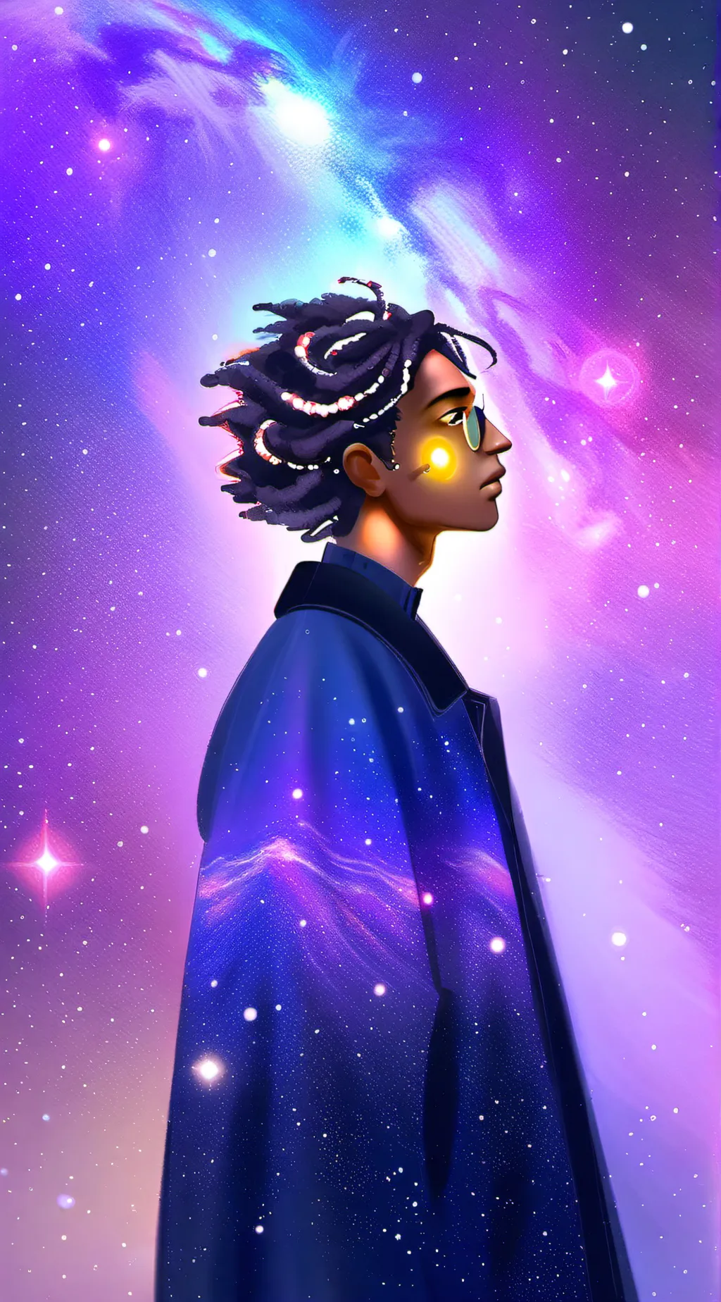 ai character: a quiet place  background