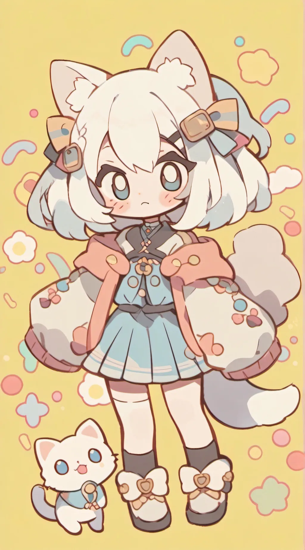 ai character: Tokyo girl background