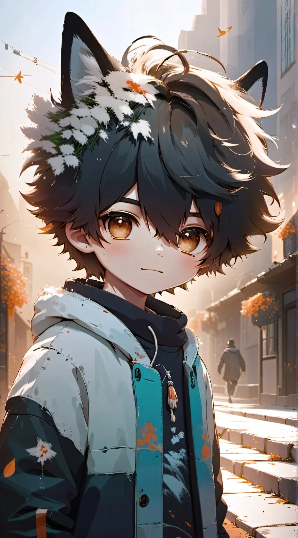 ai character: liam  background