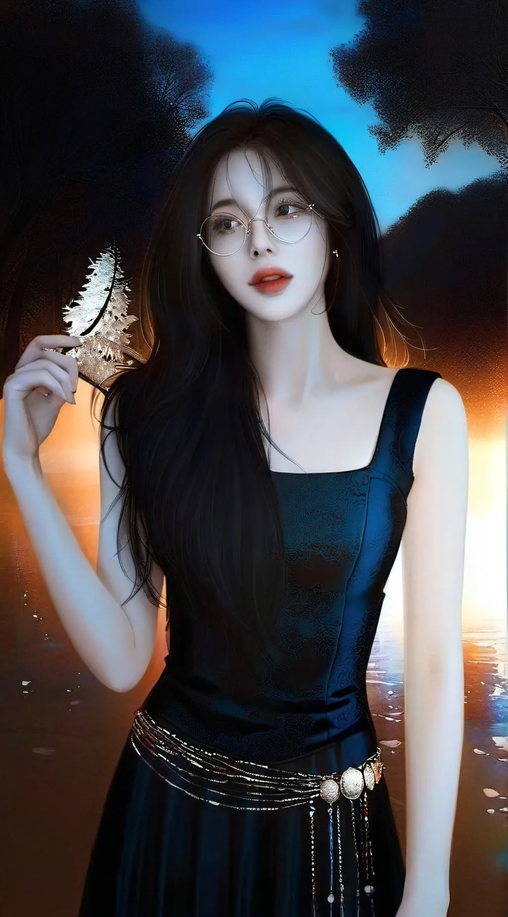 ai character: Lívia mecnatic background