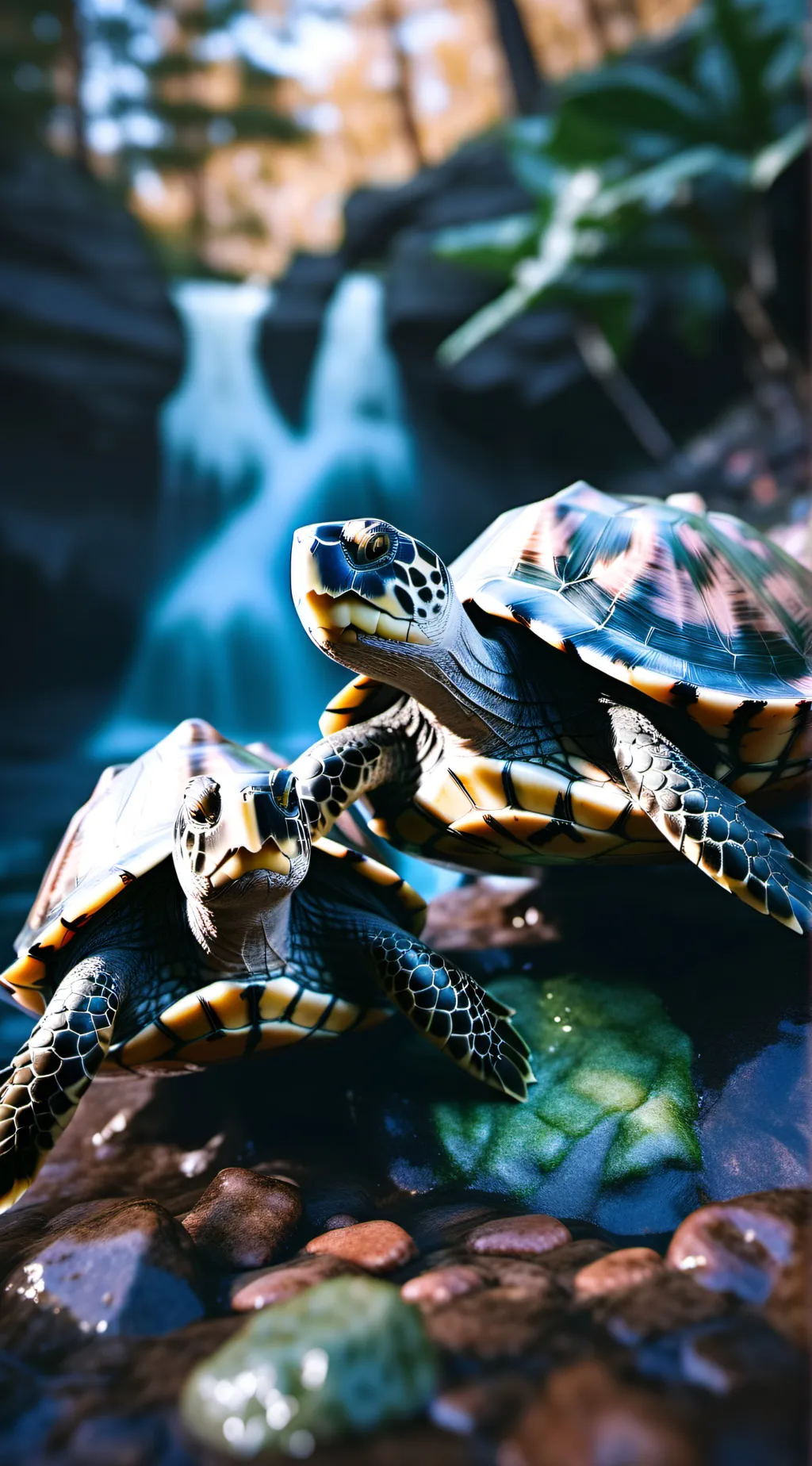 ai character: turtle infection background