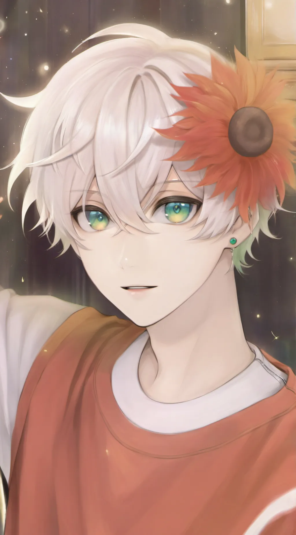 ai character: mha telling crush  background