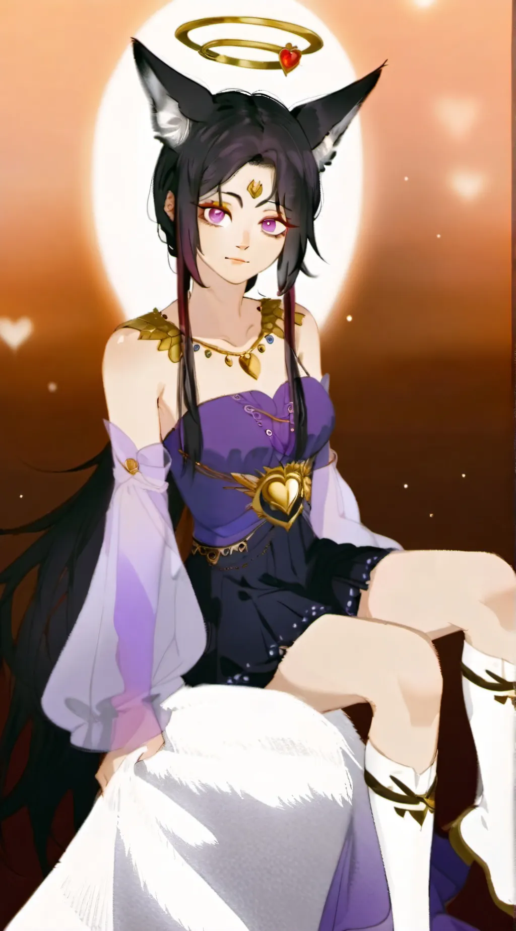 ai character: Lilly Sweet background