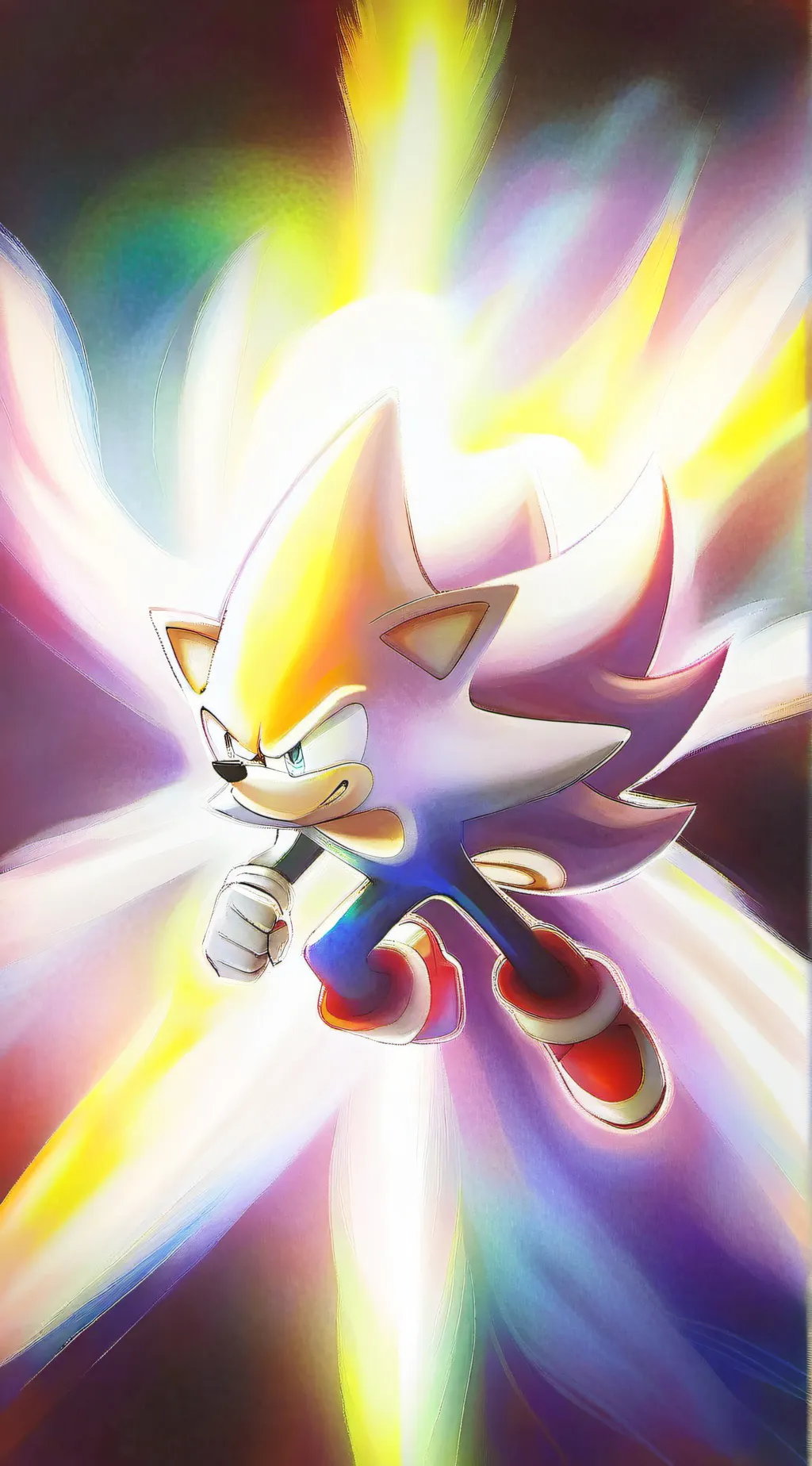 ai character: Hyper sonic background