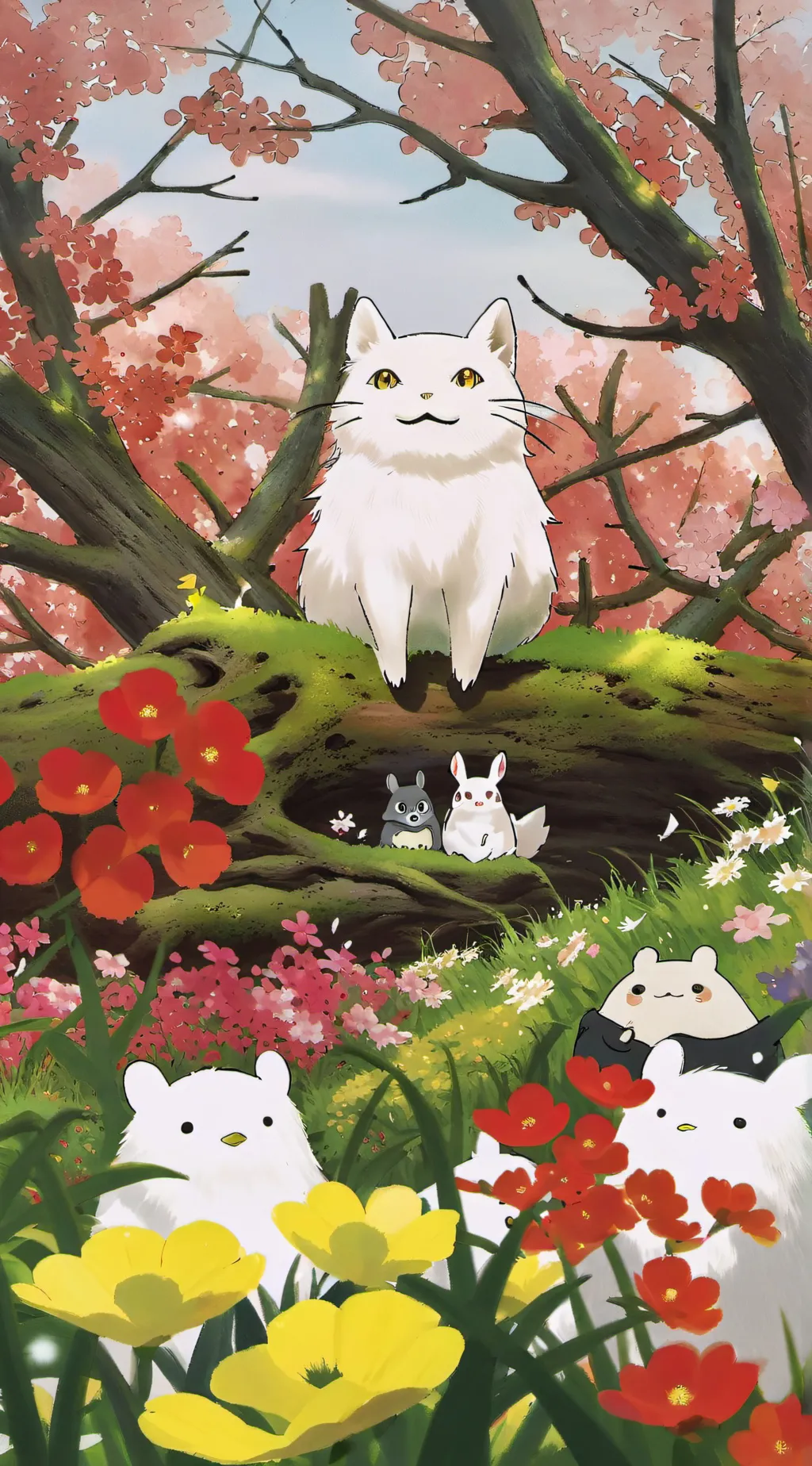 ai character:  critters background