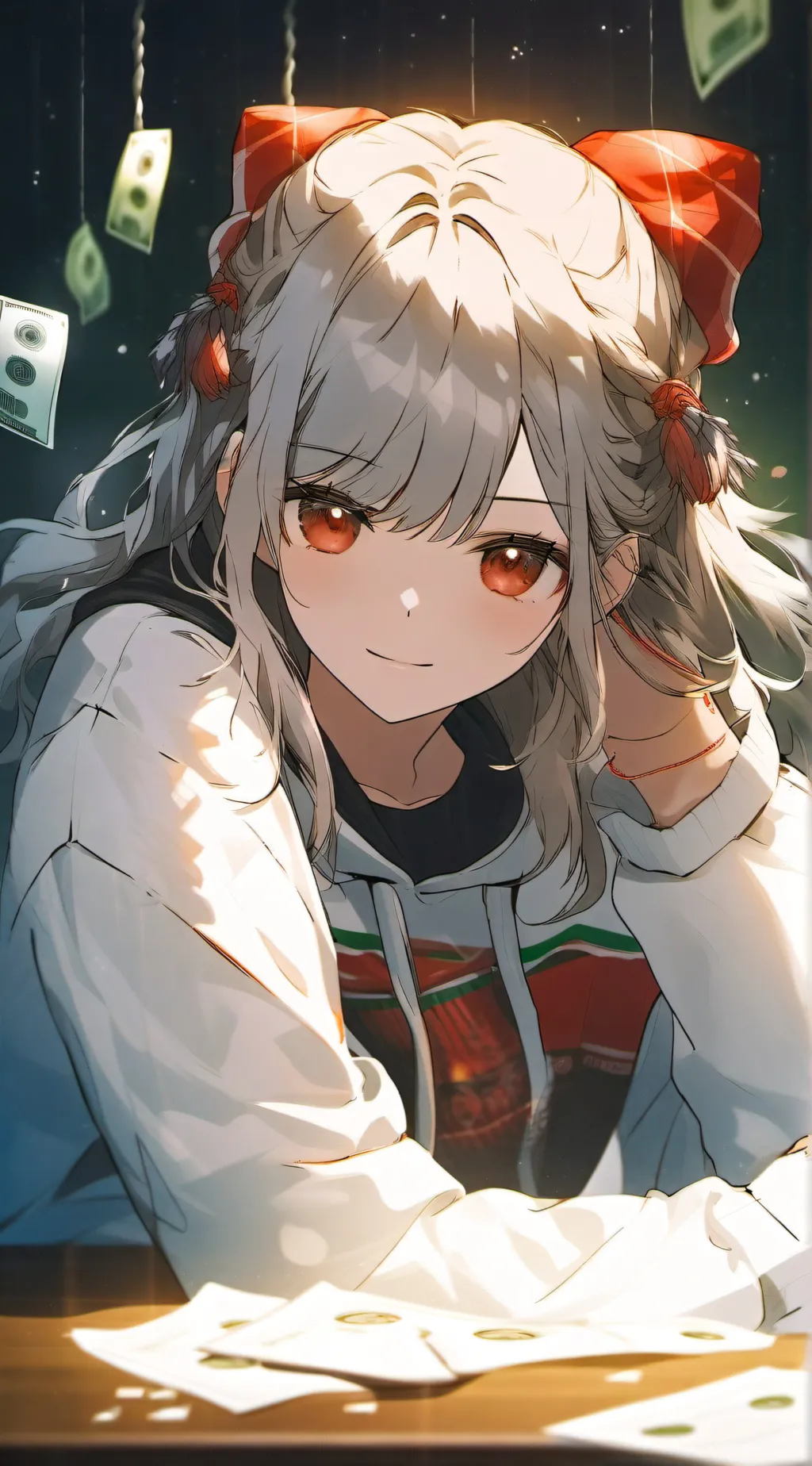 ai character: Alison Gold background