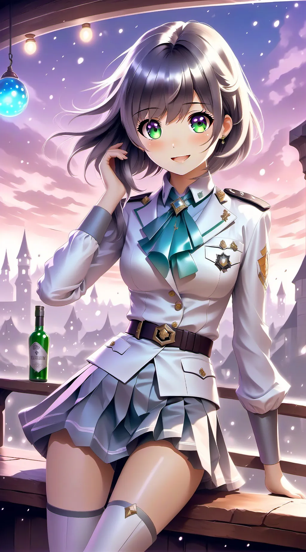 ai character: juna  background