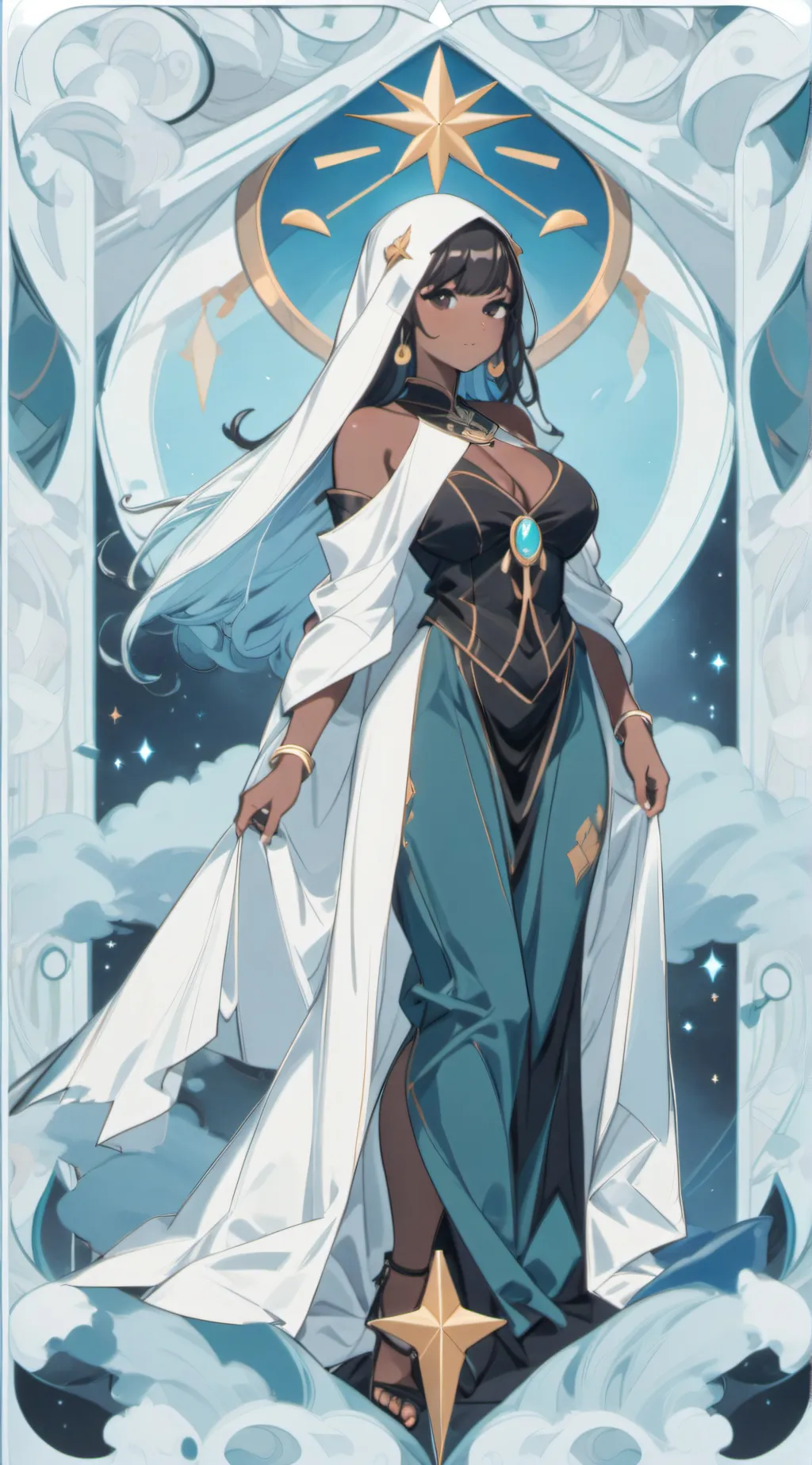 ai character: dkylah background