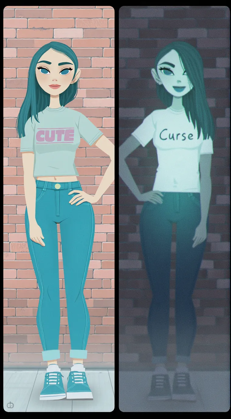 ai character: Curse Detector background