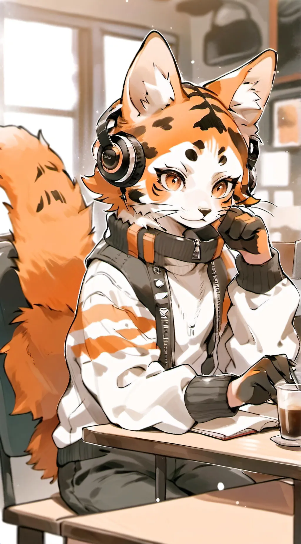 ai character: allora background