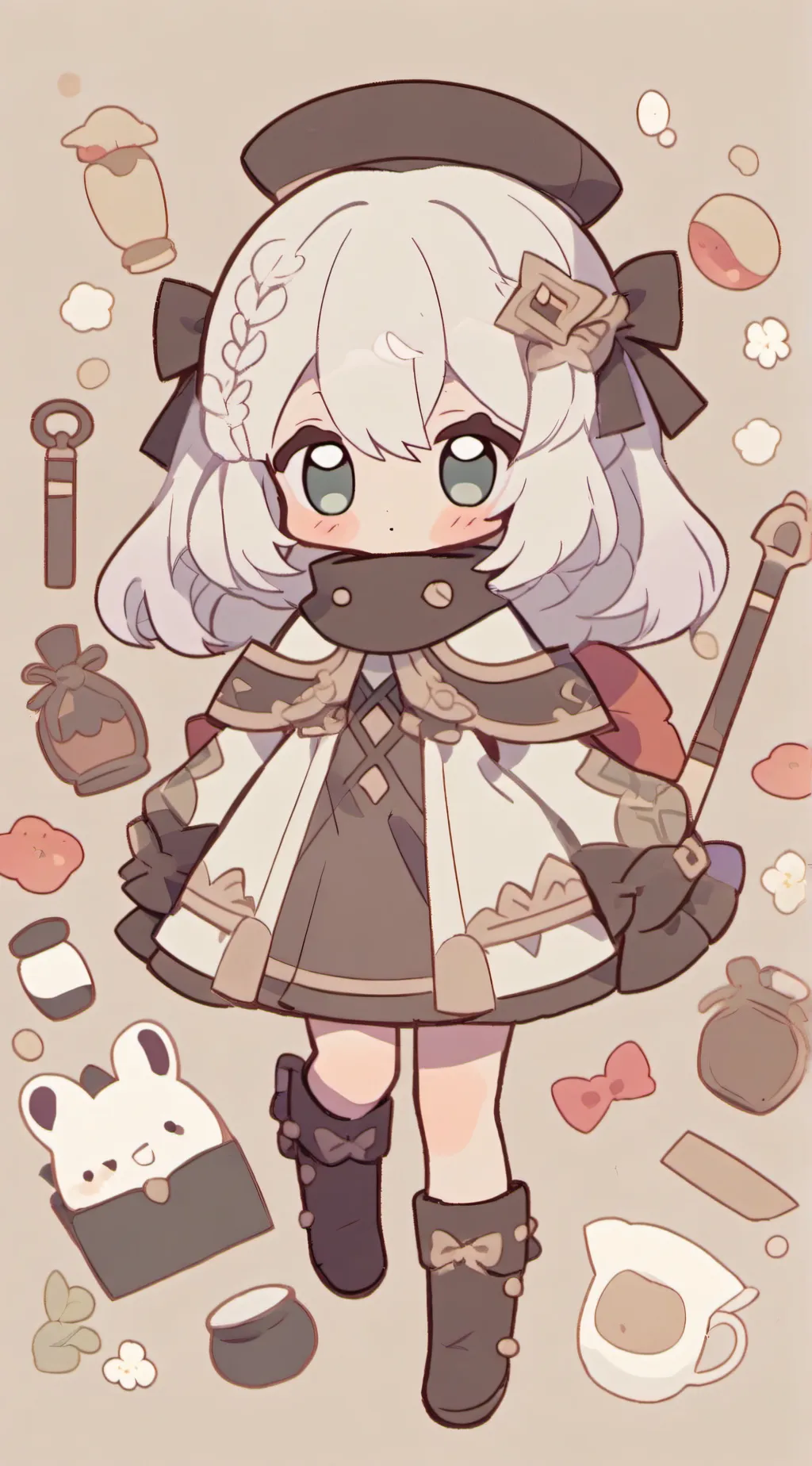 ai character: I'm quitting background