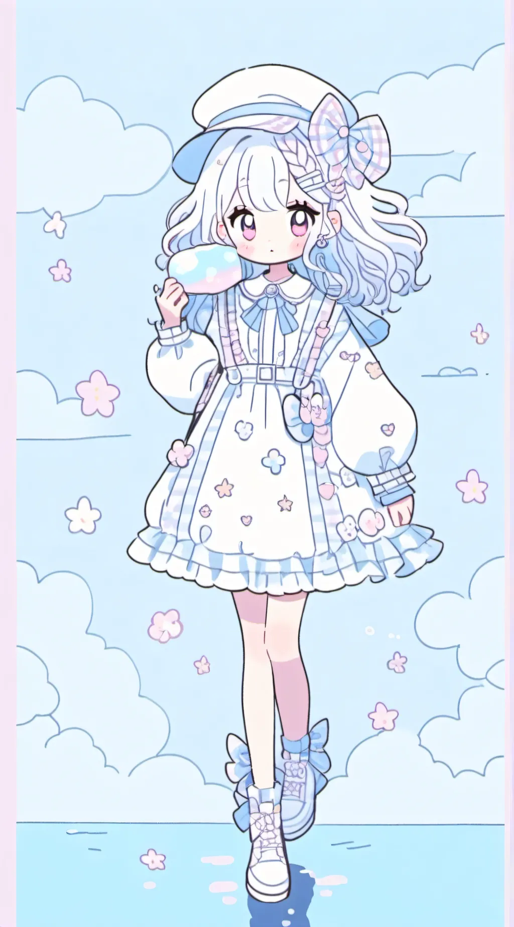 ai character: P. E.  background