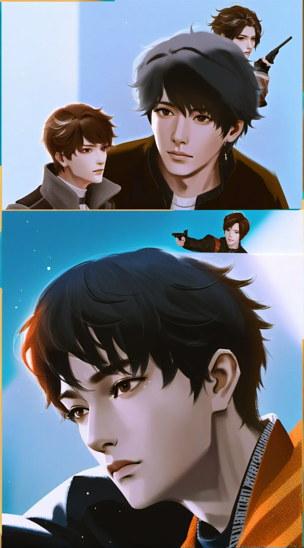 ai character: Speeddating background