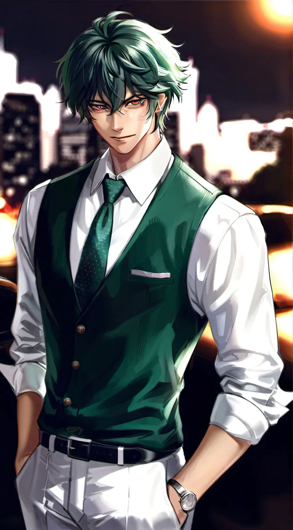 ai character:  🌚🗣️•Deku•💀 🕳 background