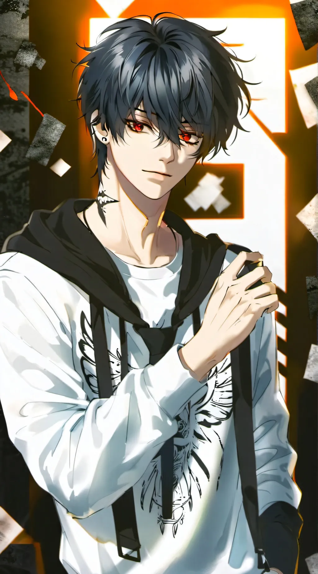 ai character: Daniel  background