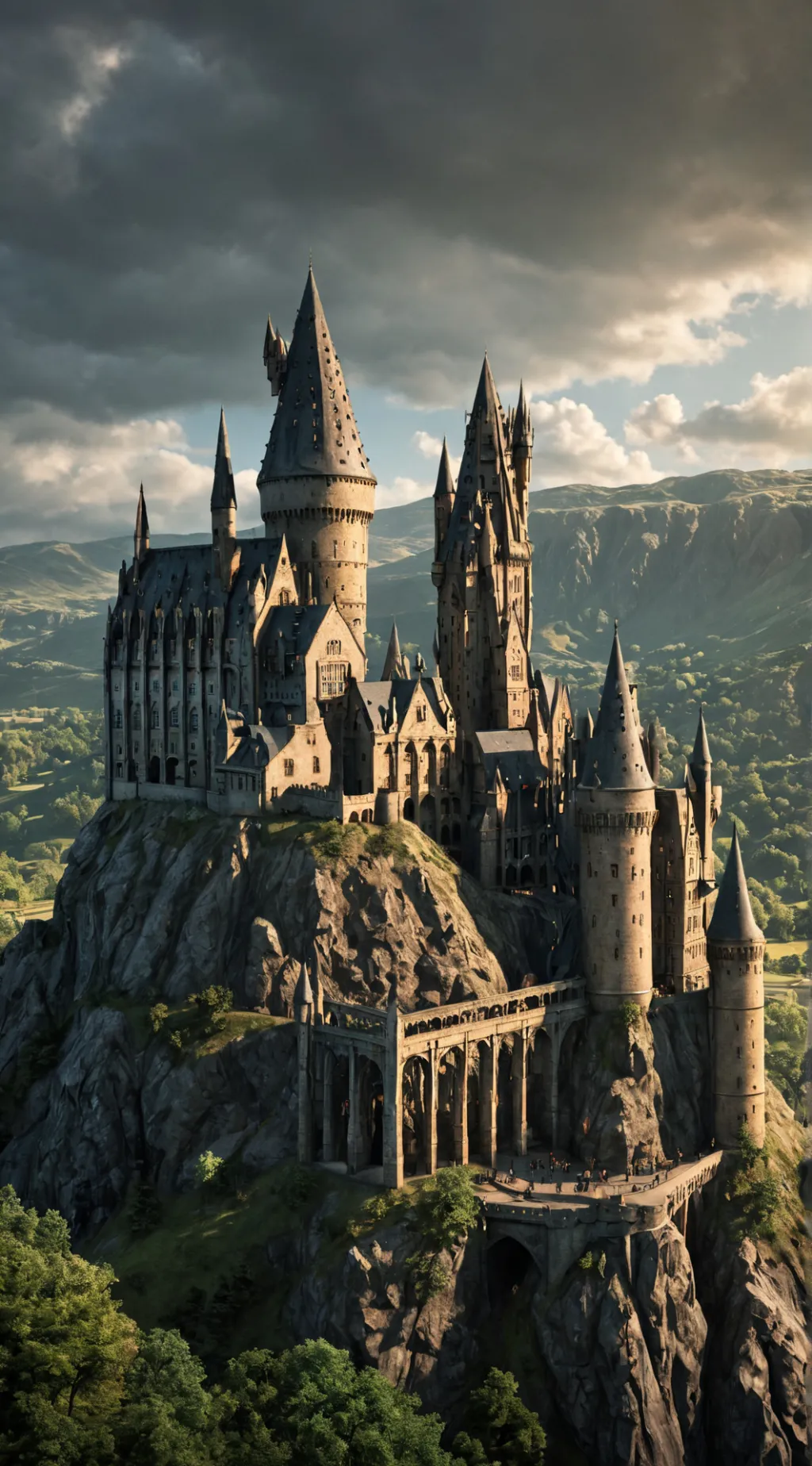 ai character: hoggys yule ball background