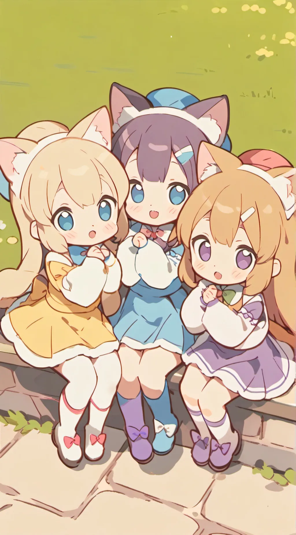 ai character: Layla, Amy, Izzy  background