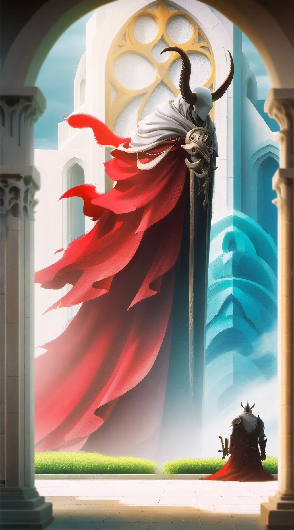 ai character: KnightFight background