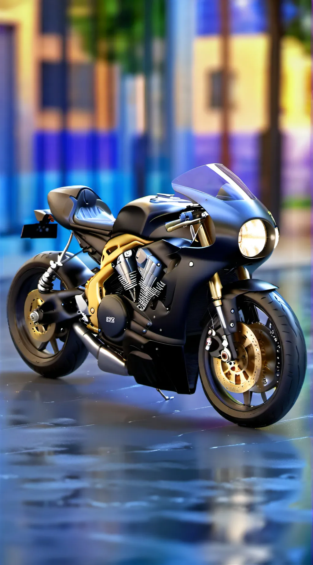 ai character: Zero background