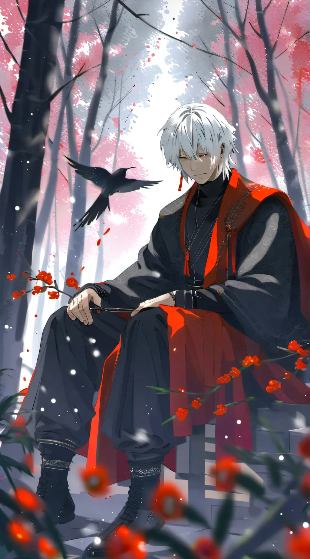 ai character: yan shii gama background