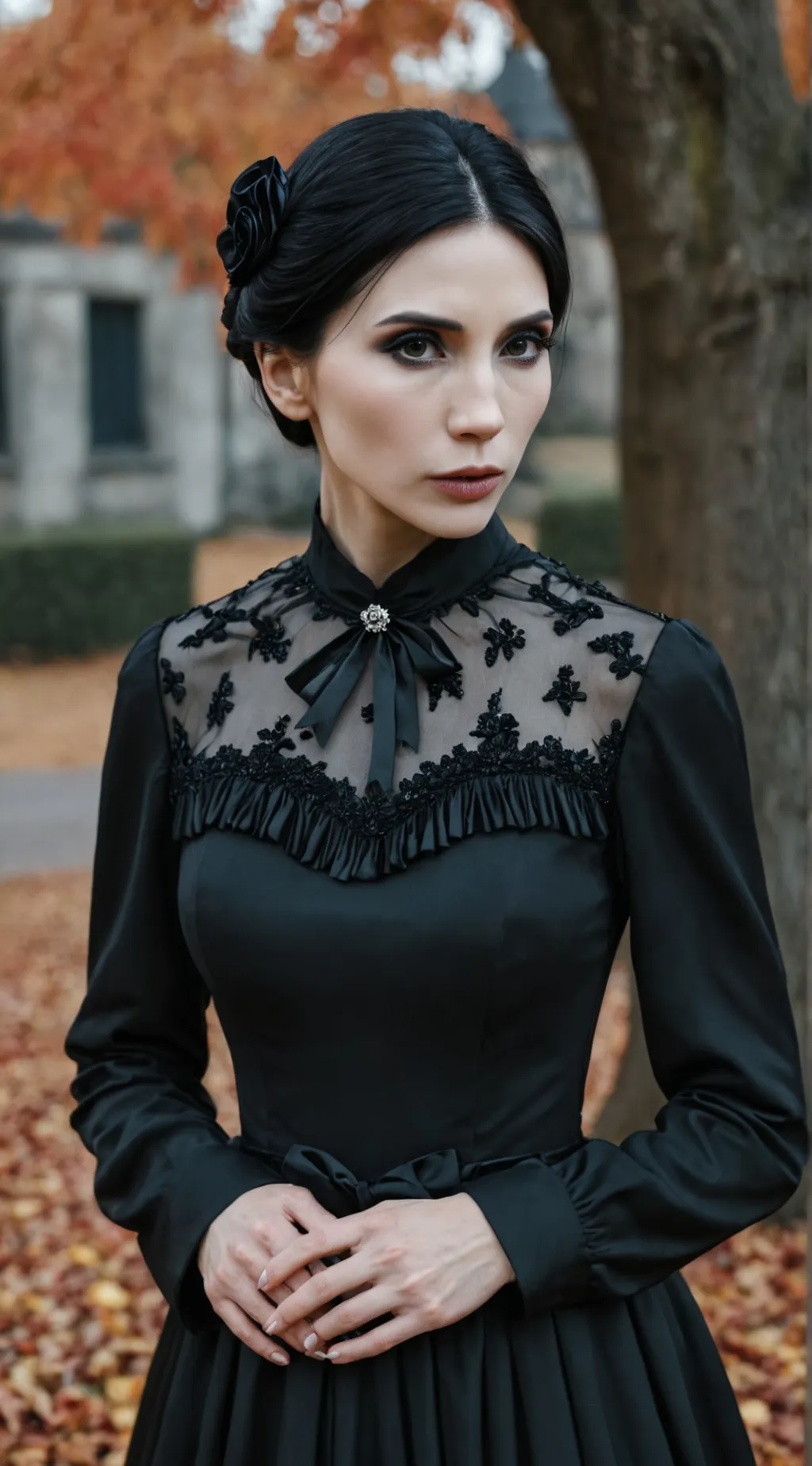 ai character: Lamia Robinson background