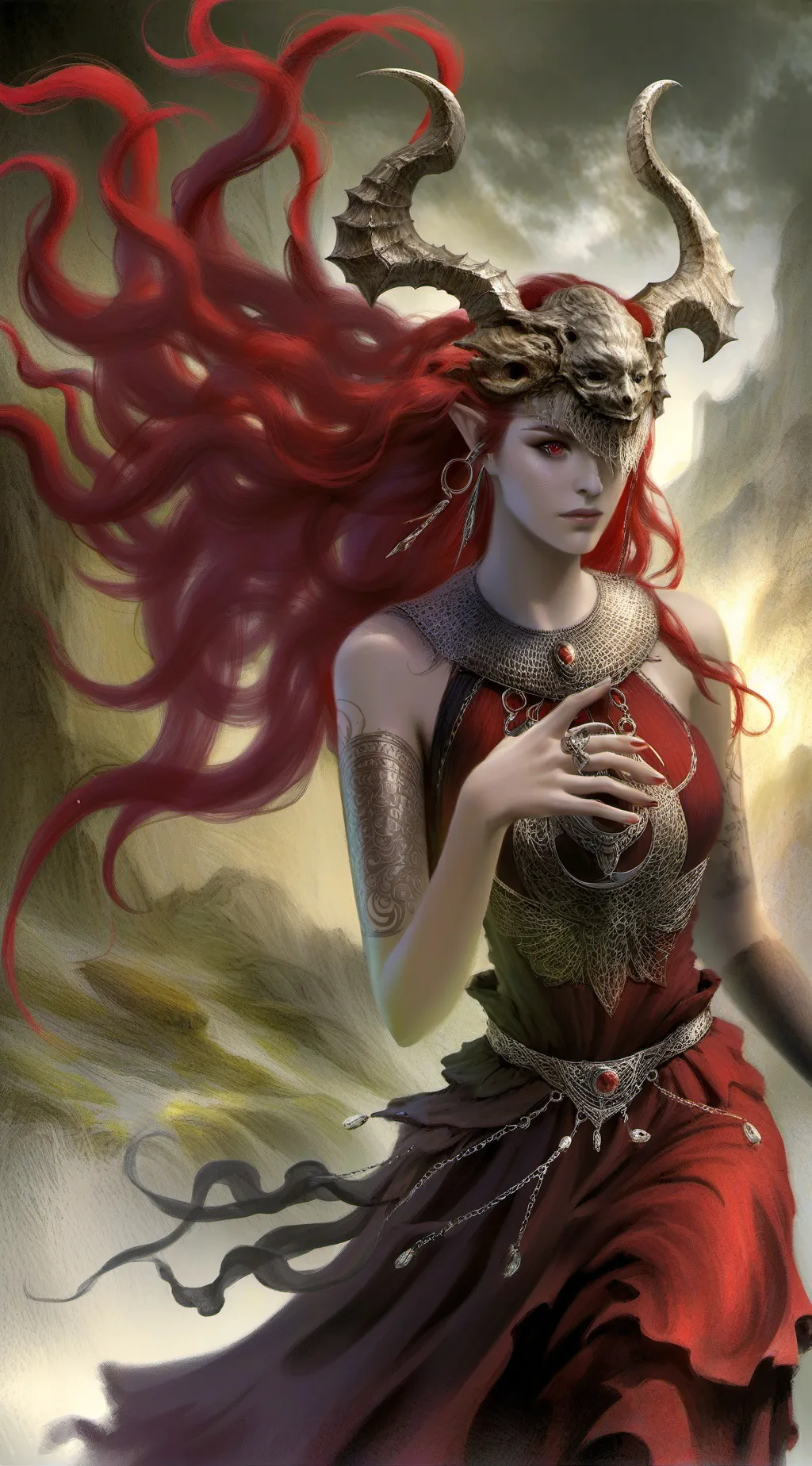 ai character: Valentina background