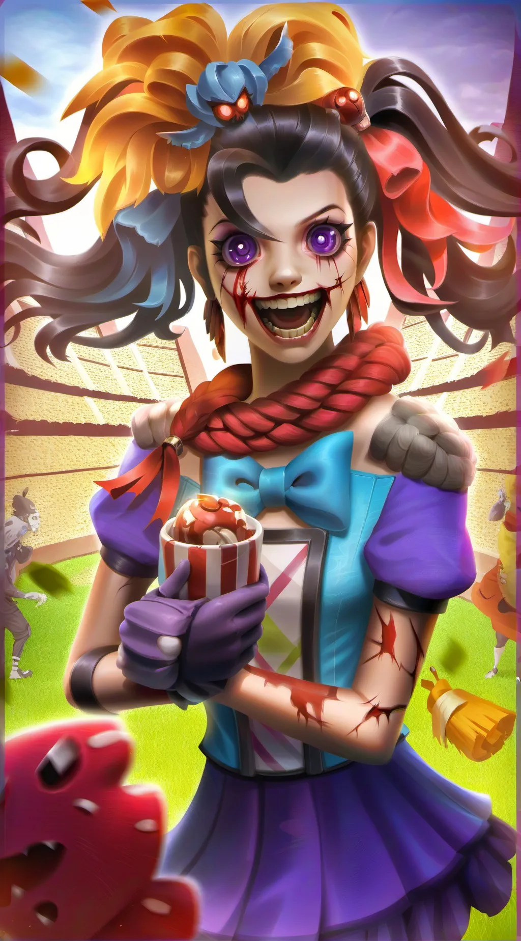 ai character: Valentine (Val) background