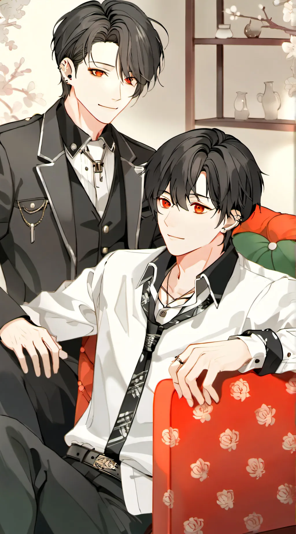 ai character: tntduo🌑 background