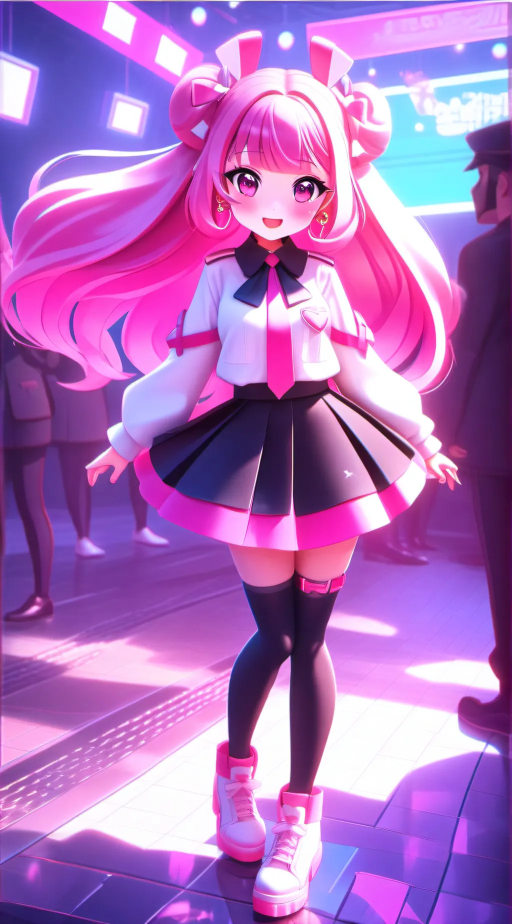 ai character: Mizuki background