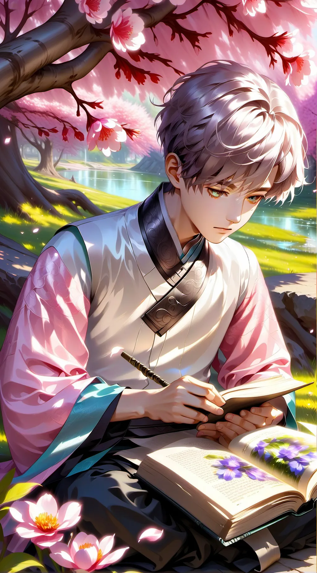 ai character: David background