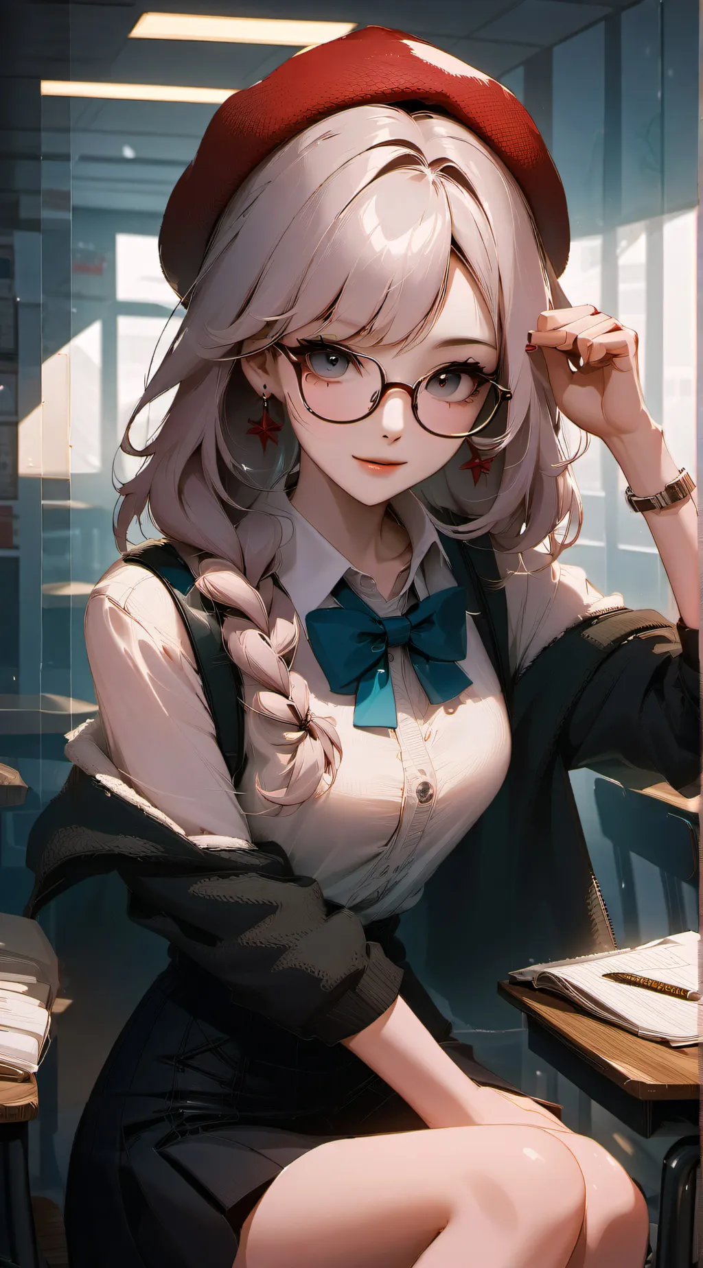 ai character: Amelia Sun background