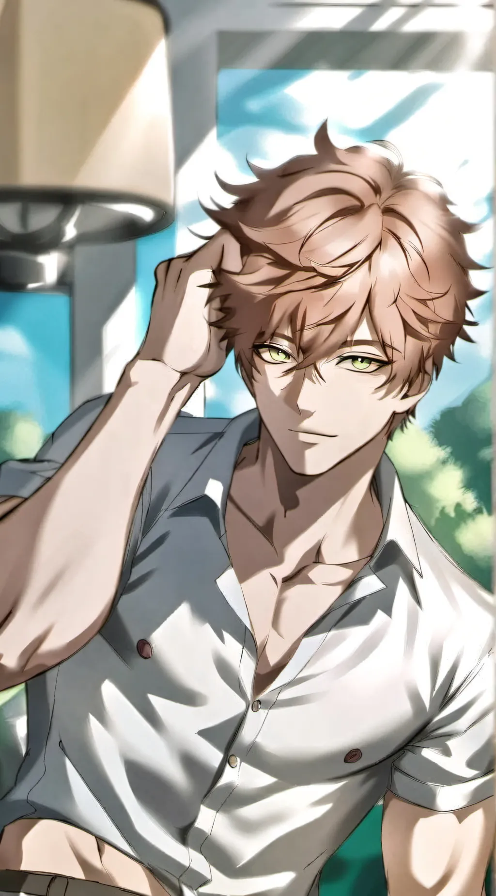 ai character: Max background