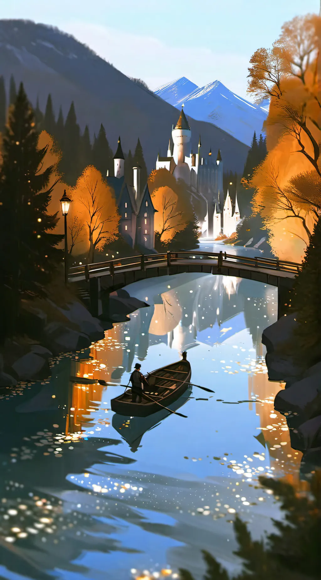 ai character: Hogwarts background