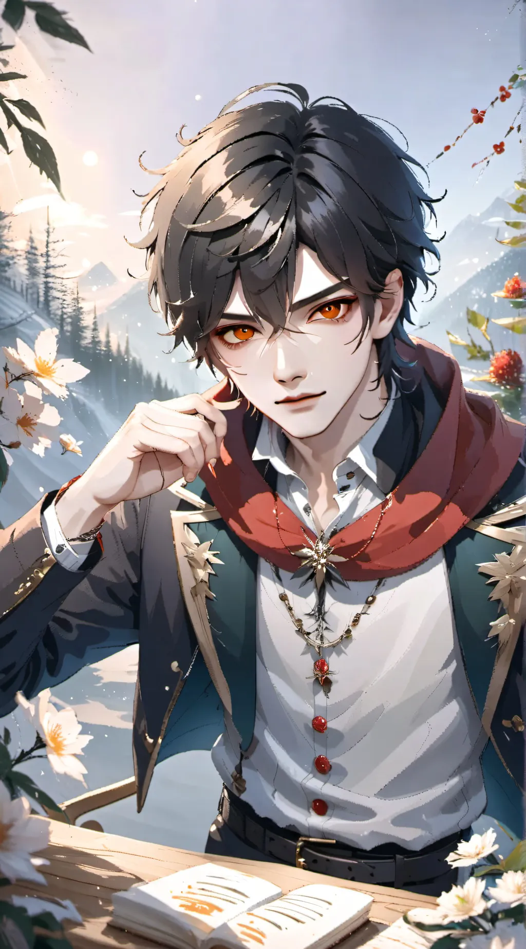 ai character: Axion background