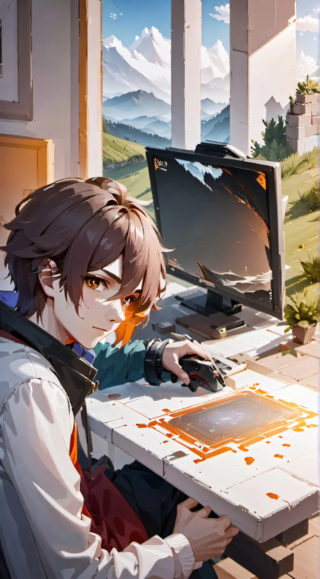 ai character: Dominic background