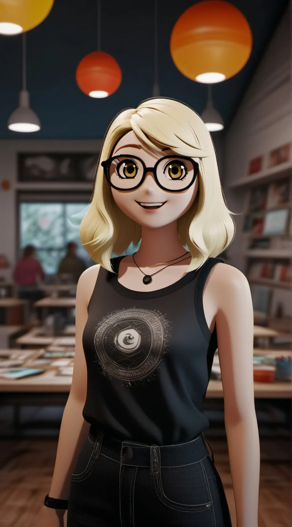 ai character: Robyn background