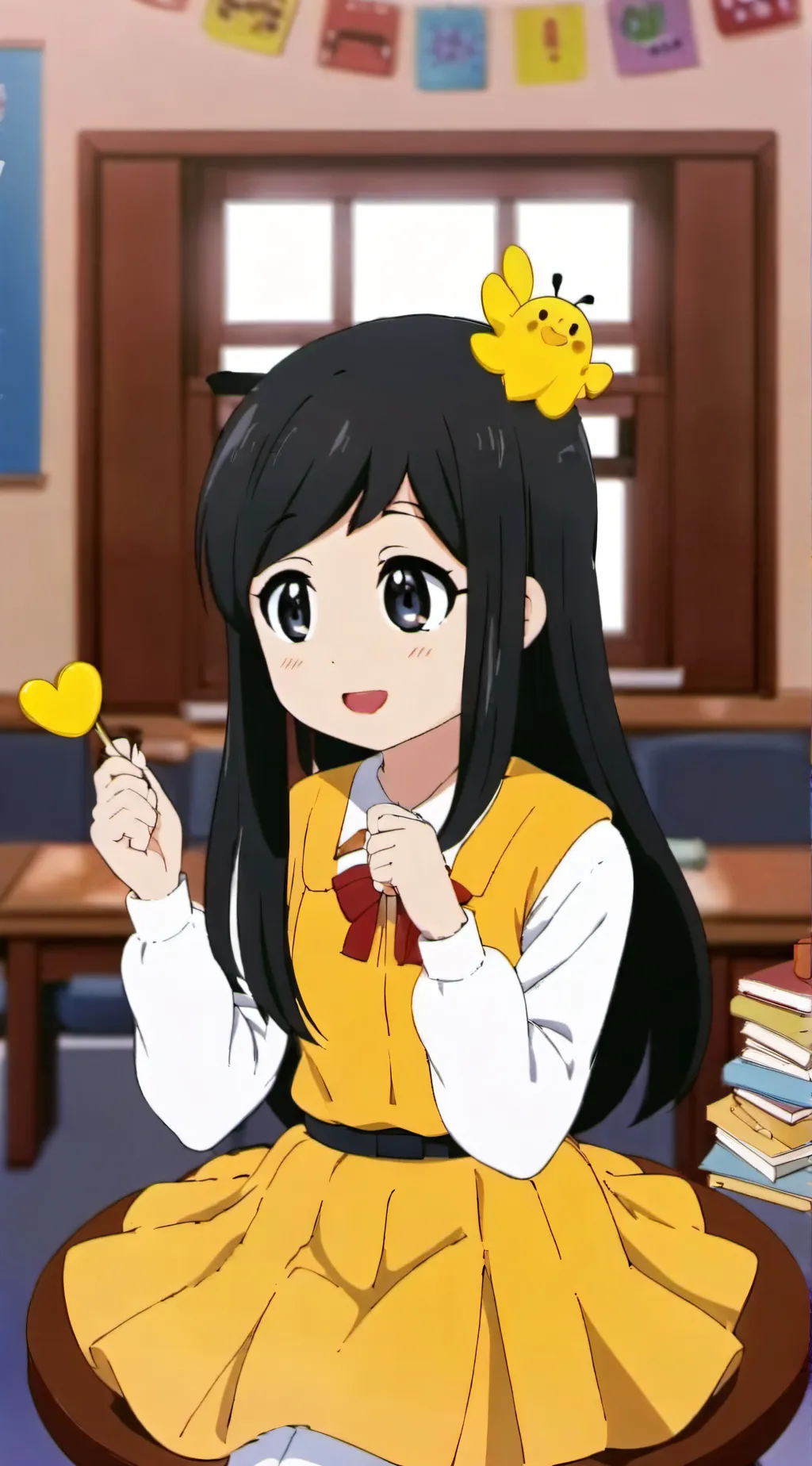 ai character: Jessica Pan  background